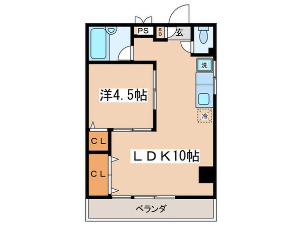 岩井田ビルの物件間取画像